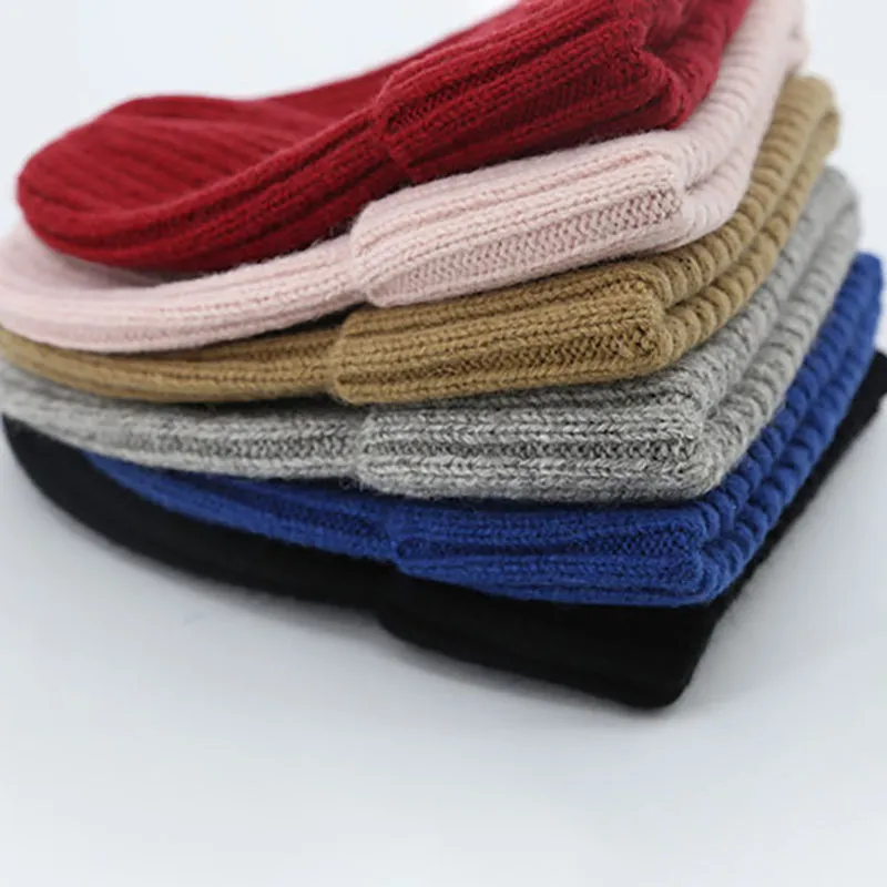 ladies winter hat ladies new woolen hat knitted solid color cute hat girl autumn girl hat beanie warm hat ladies casual hat