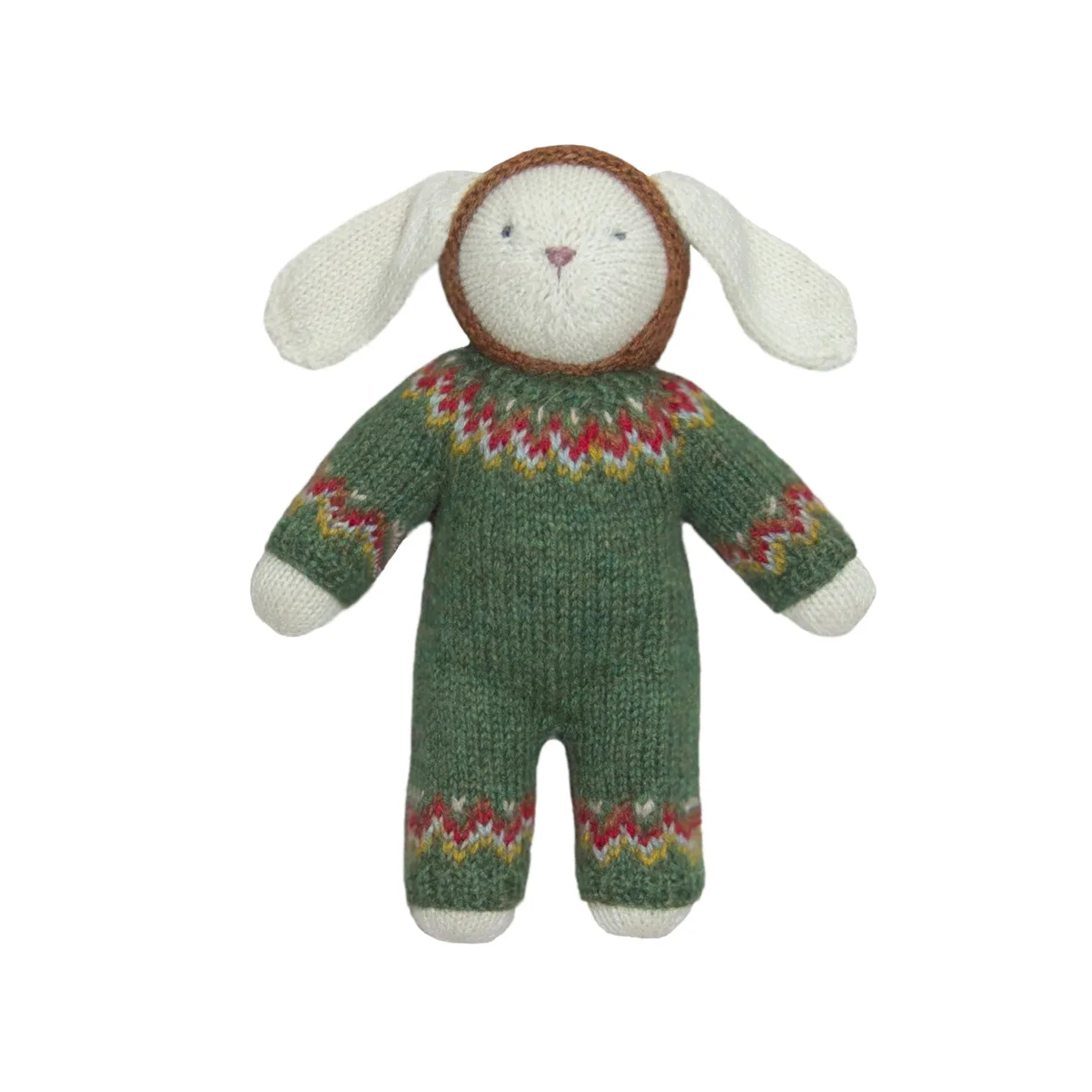 Lapin with Fair Isle Overalls