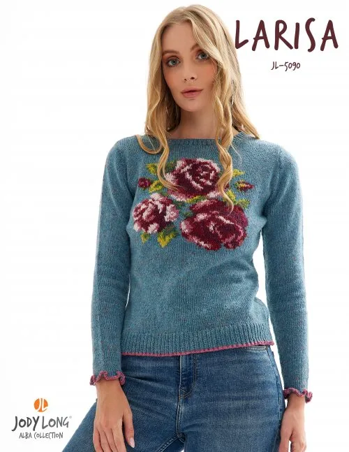 Larisa Sweater Pattern by Jody Long