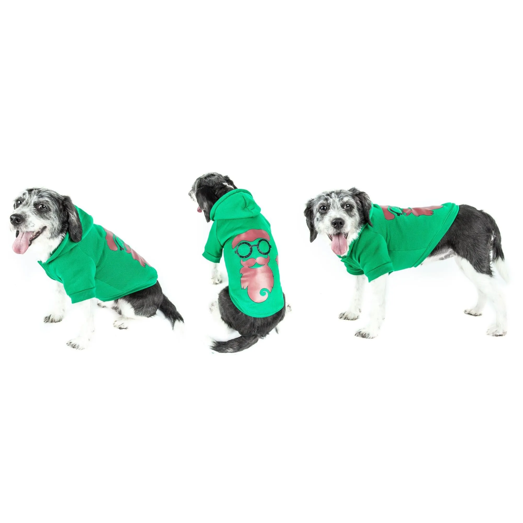 LED Hooded Santa Pet Costume.