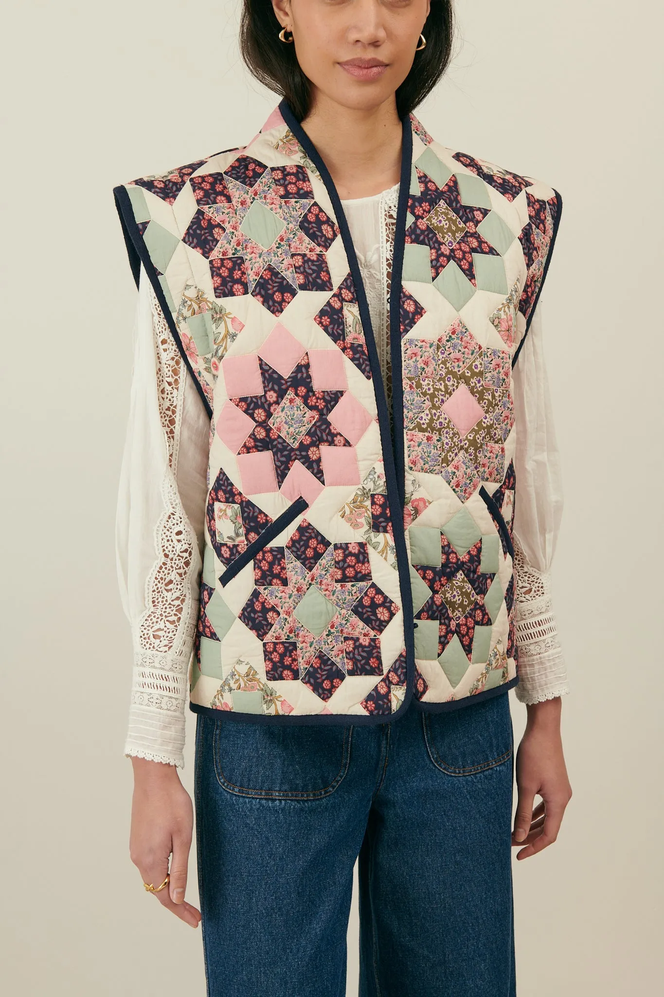 Louise Misha Neliana Jacket Star Patchwork