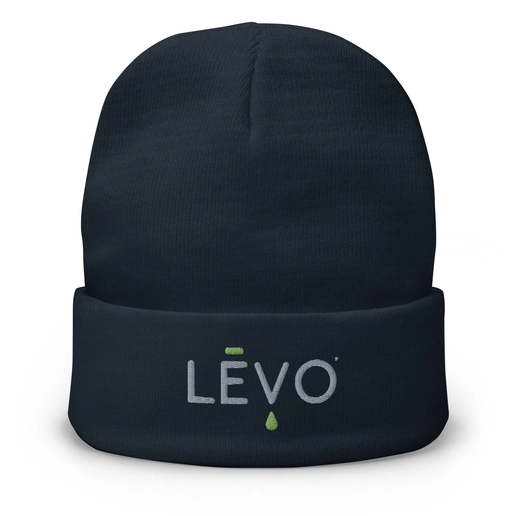 LĒVO Beanie with Embroidered Logo