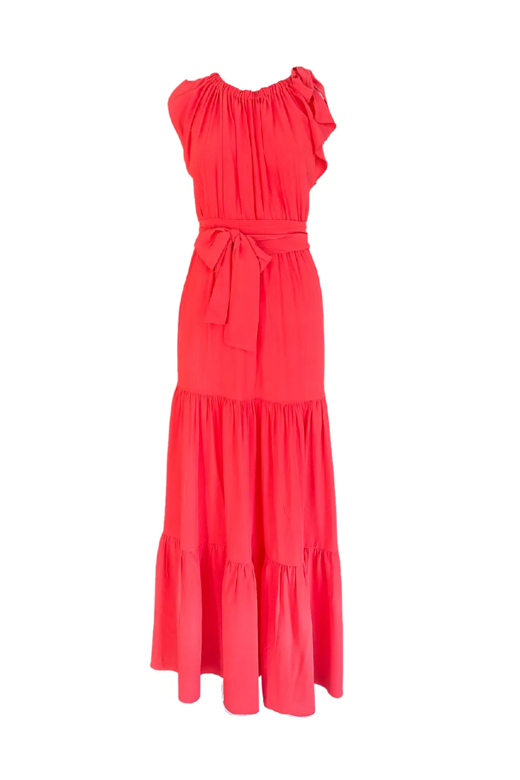 Malta Bow Tie Maxi Dress (also in black)