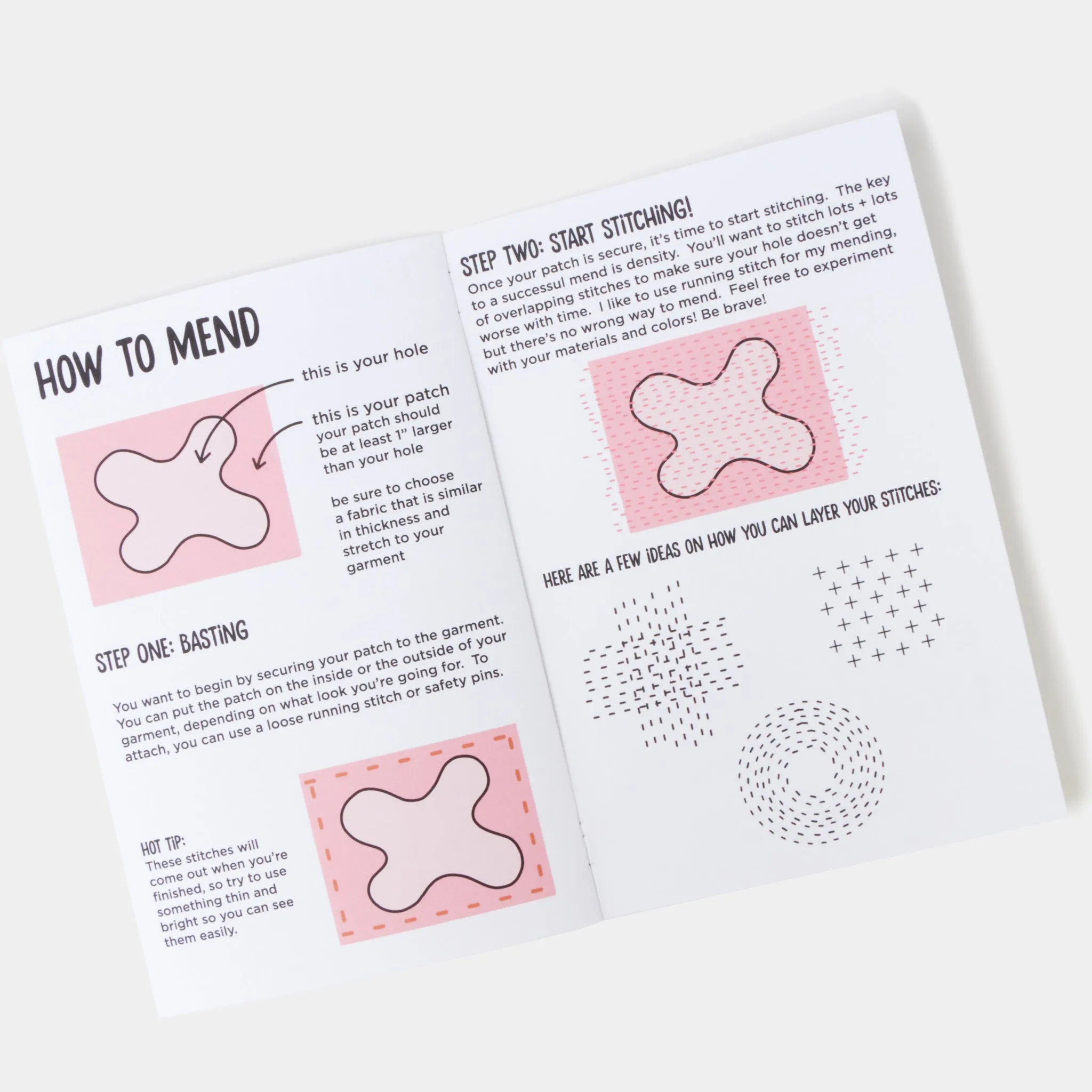 Mend   Repair Your Clothing By Hand Zine