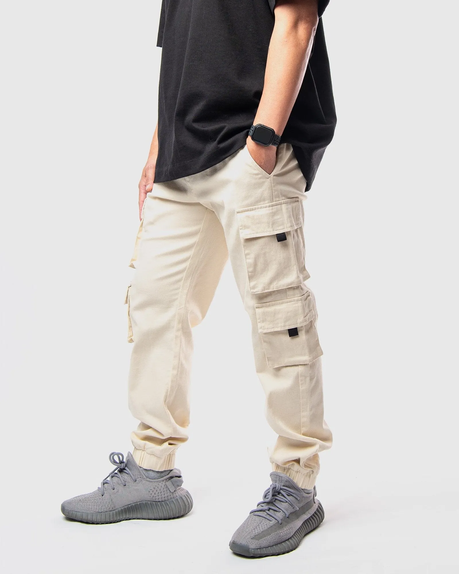 MEN'S HILKIAH TWILL UTILITY CARGO JOGGERS