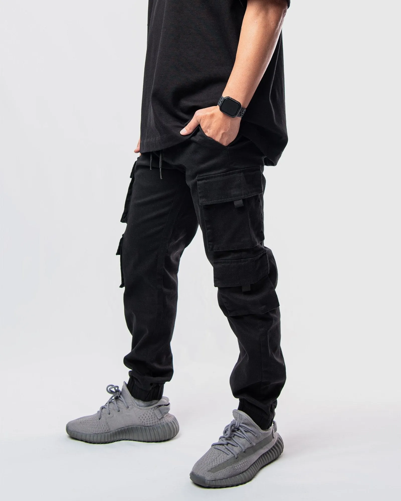 MEN'S HILKIAH TWILL UTILITY CARGO JOGGERS