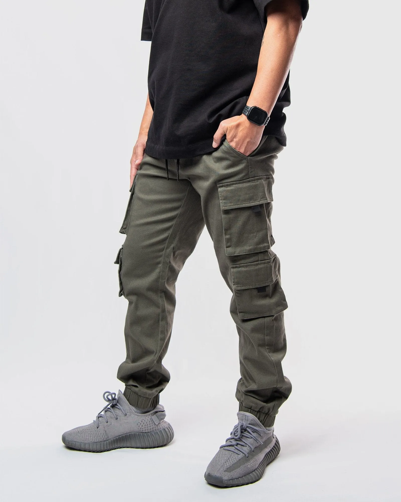 MEN'S HILKIAH TWILL UTILITY CARGO JOGGERS