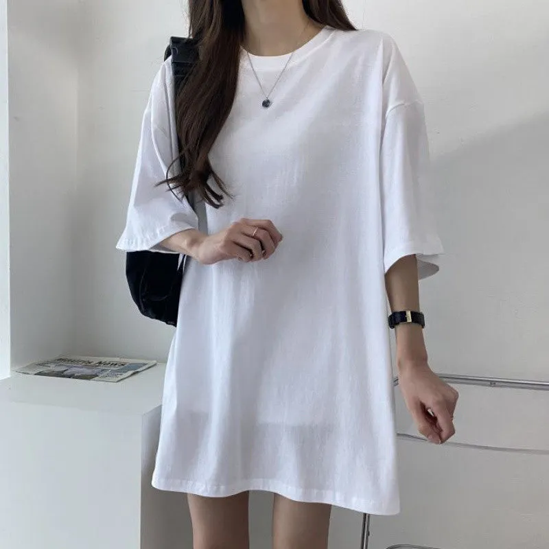 METAVERSMALL Cotton, sweater women's fake two pieces, spring and autumn new loose design sense, large size niche long-sleeved split top women's clothing