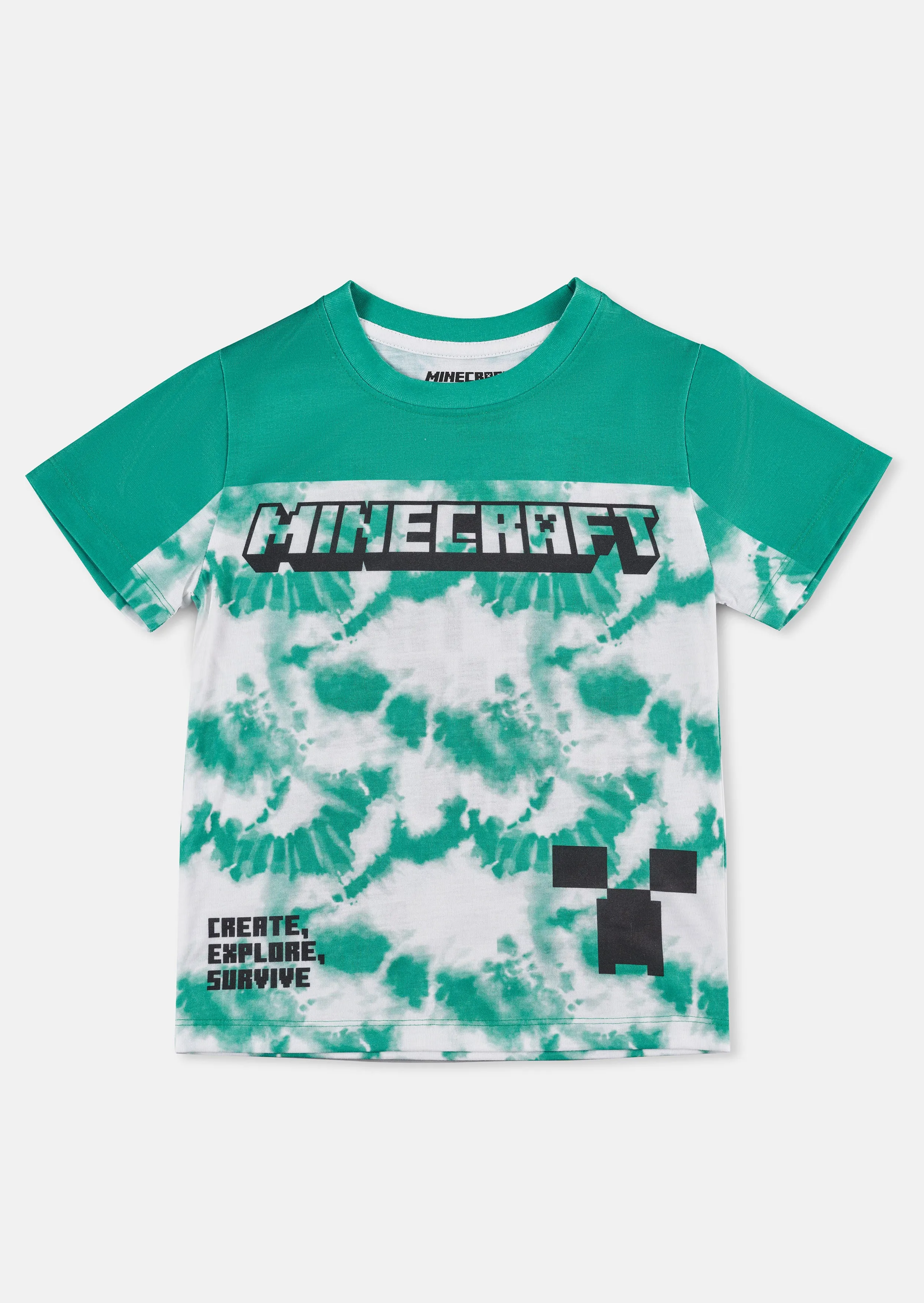 Minecraft Colourblock Tee