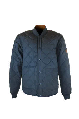 MJ005 - Men's Keswick Quilted Jacket - NAVY