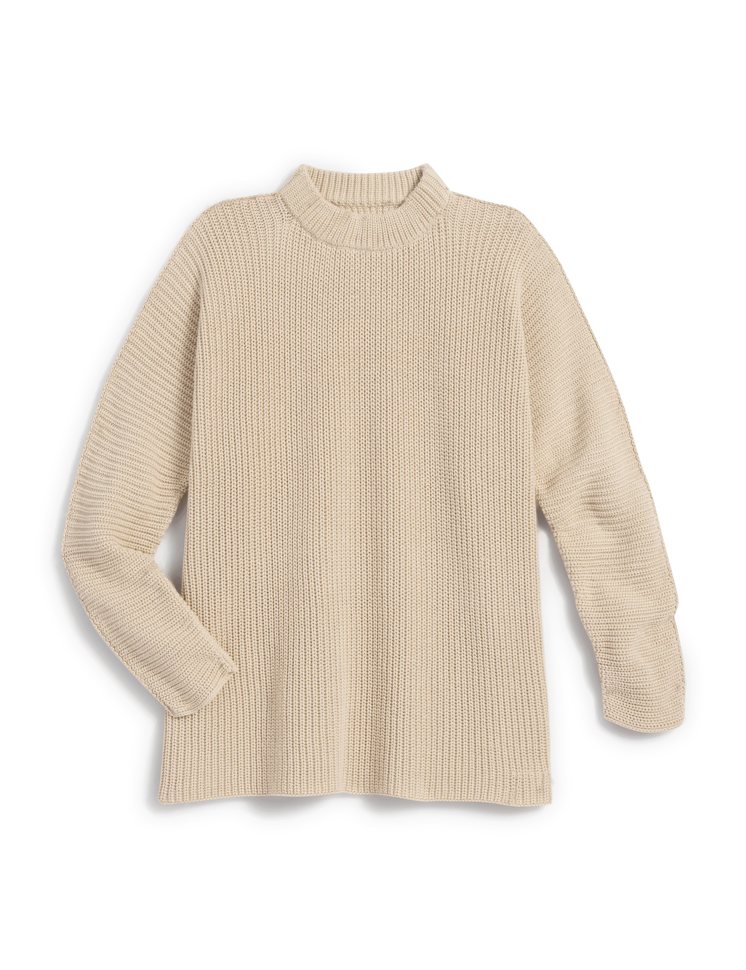 MONTECITO SWEATER Sand, Pure Italian Cotton