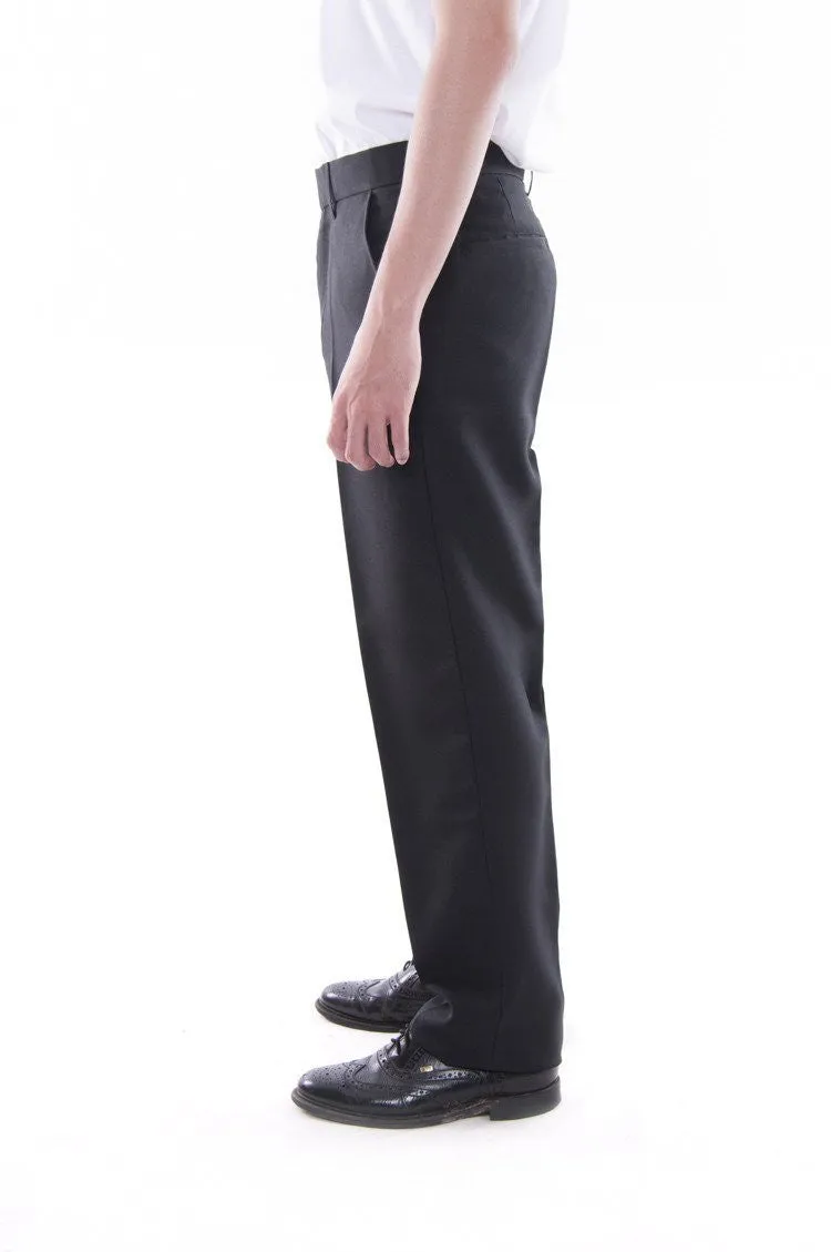 MP01 - Men's Basic Formal Slacks Black