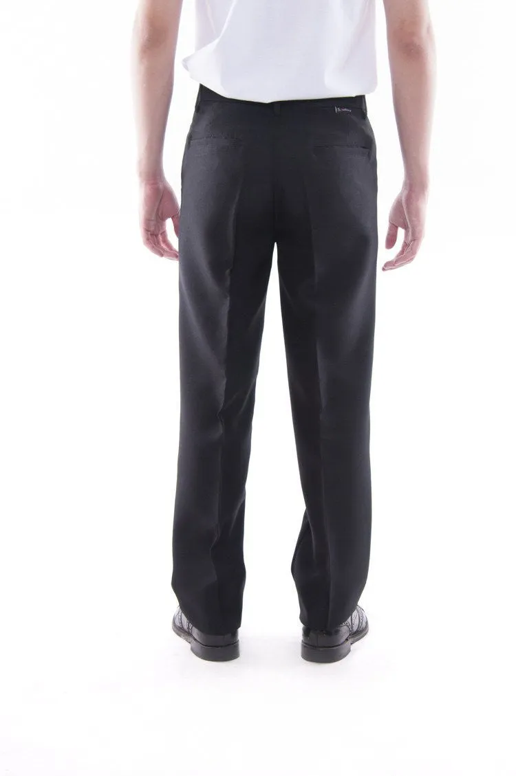 MP01 - Men's Basic Formal Slacks Black