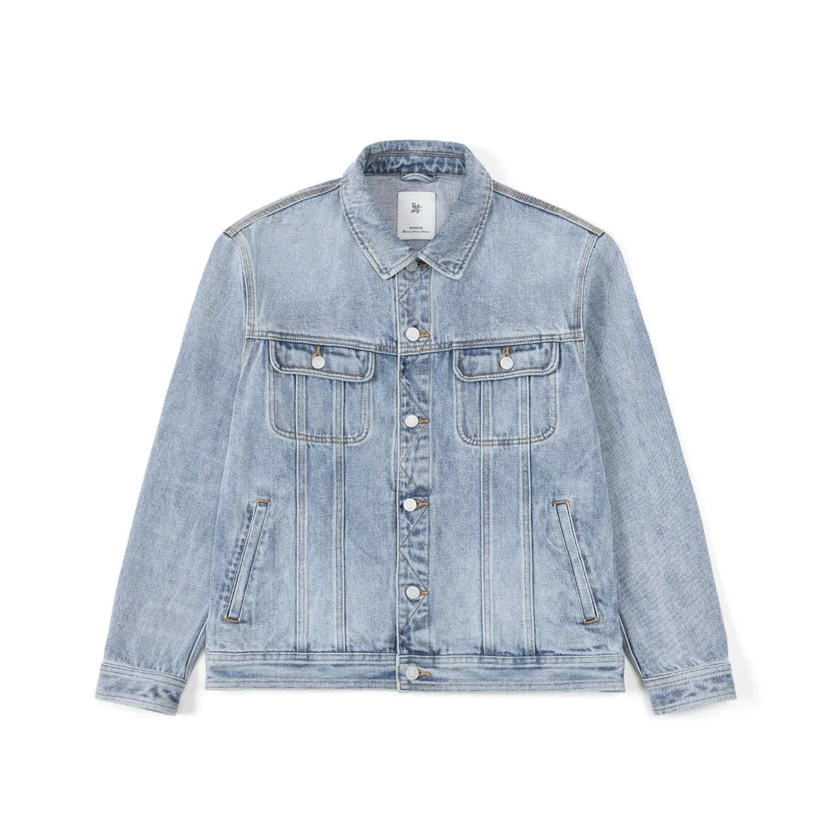 Oversize Denim Jackets - Heavyweight 100% Cotton Washed Vintage Fabric Coats