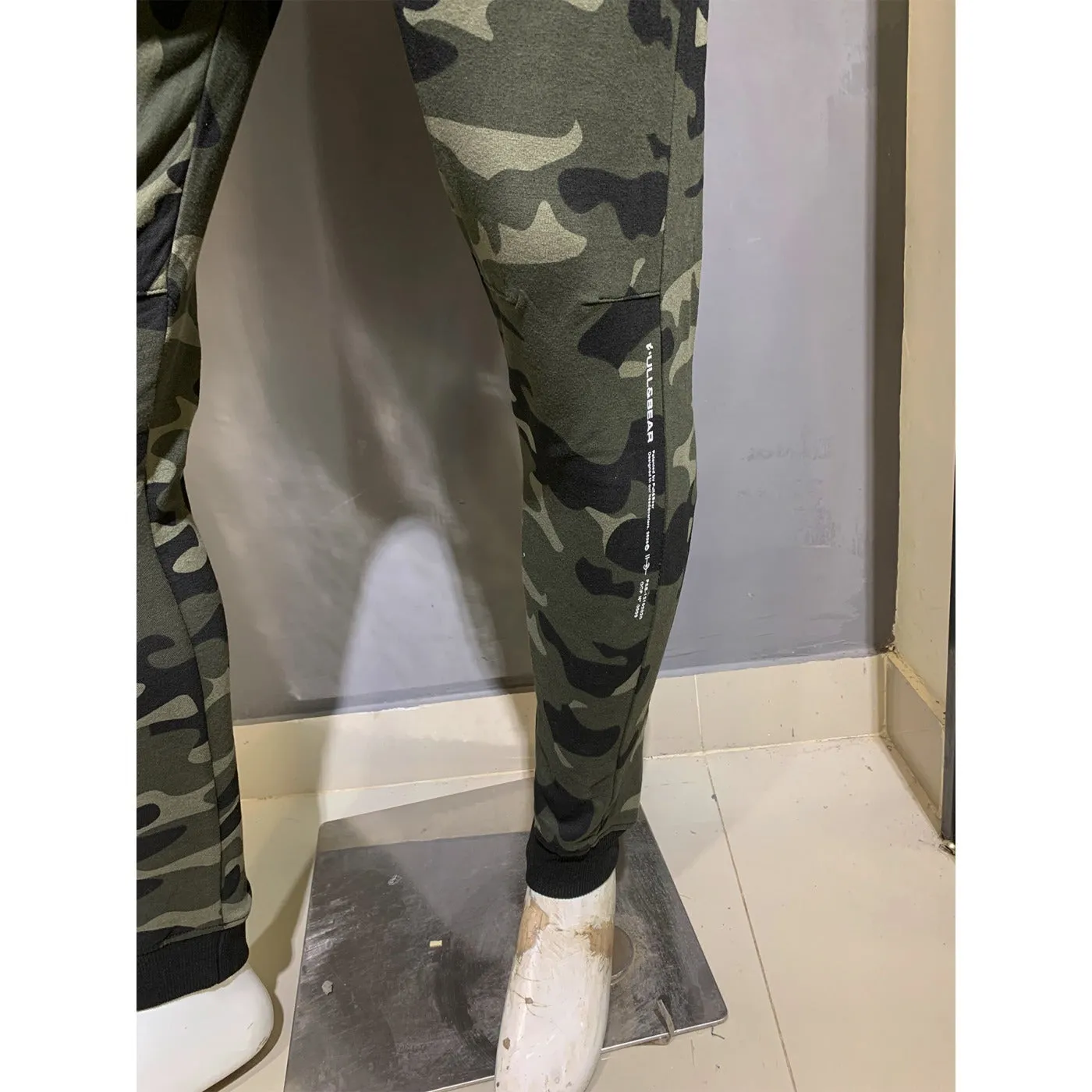 PB Green Camo Slim Joggers