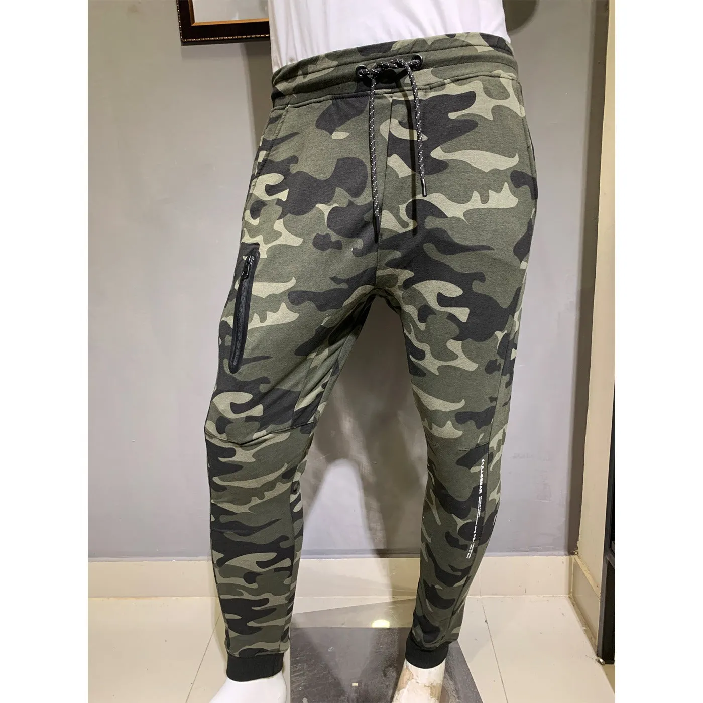 PB Green Camo Slim Joggers