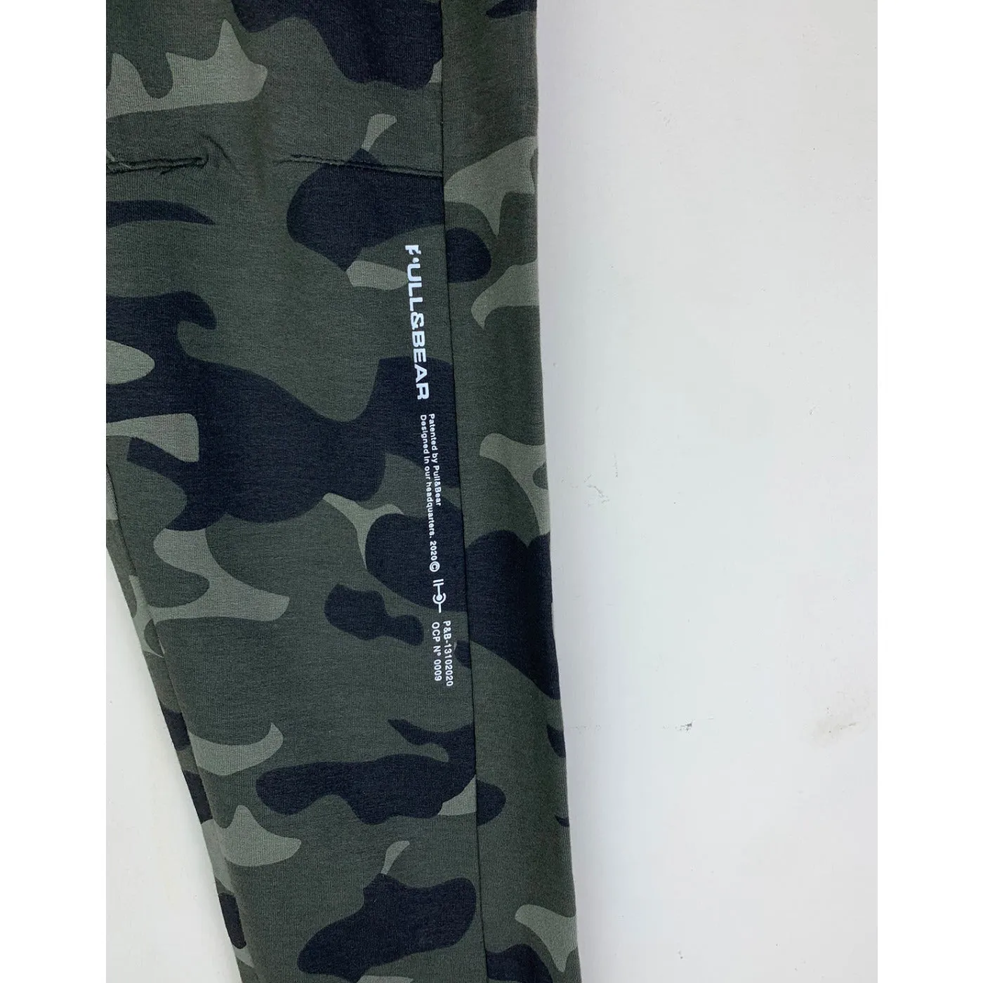 PB Green Camo Slim Joggers