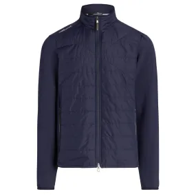 Performance Wool Quilted FZ Jacket Refined Navy - AW23