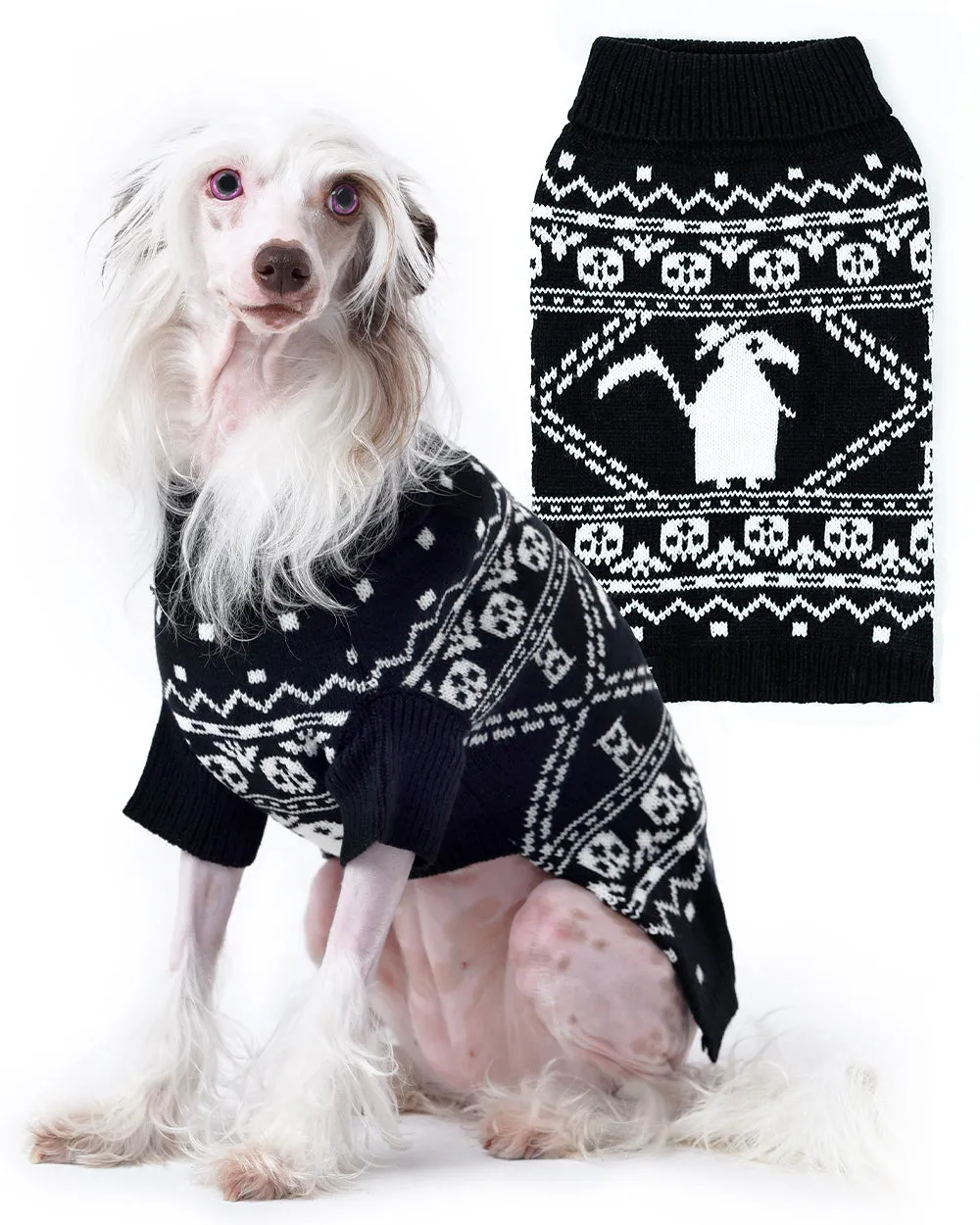 Plague Doctor Knitted Pet Sweater - Dog or Cat