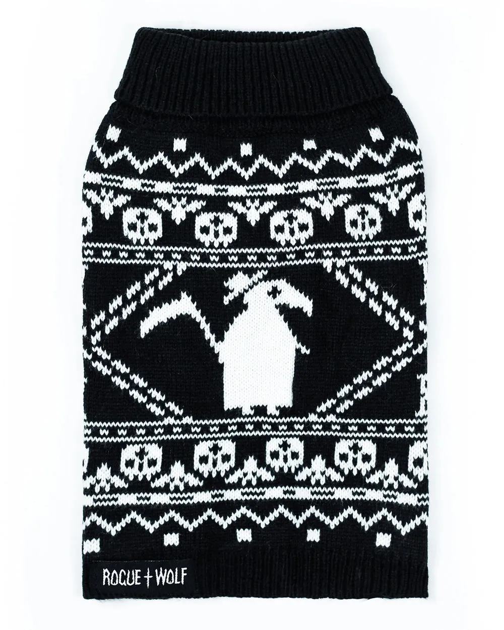 Plague Doctor Knitted Pet Sweater - Dog or Cat