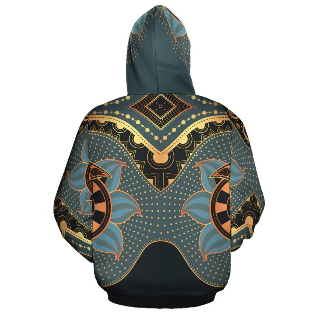 Powerful Woman in Patterns All-over Hoodie And Joggers Set