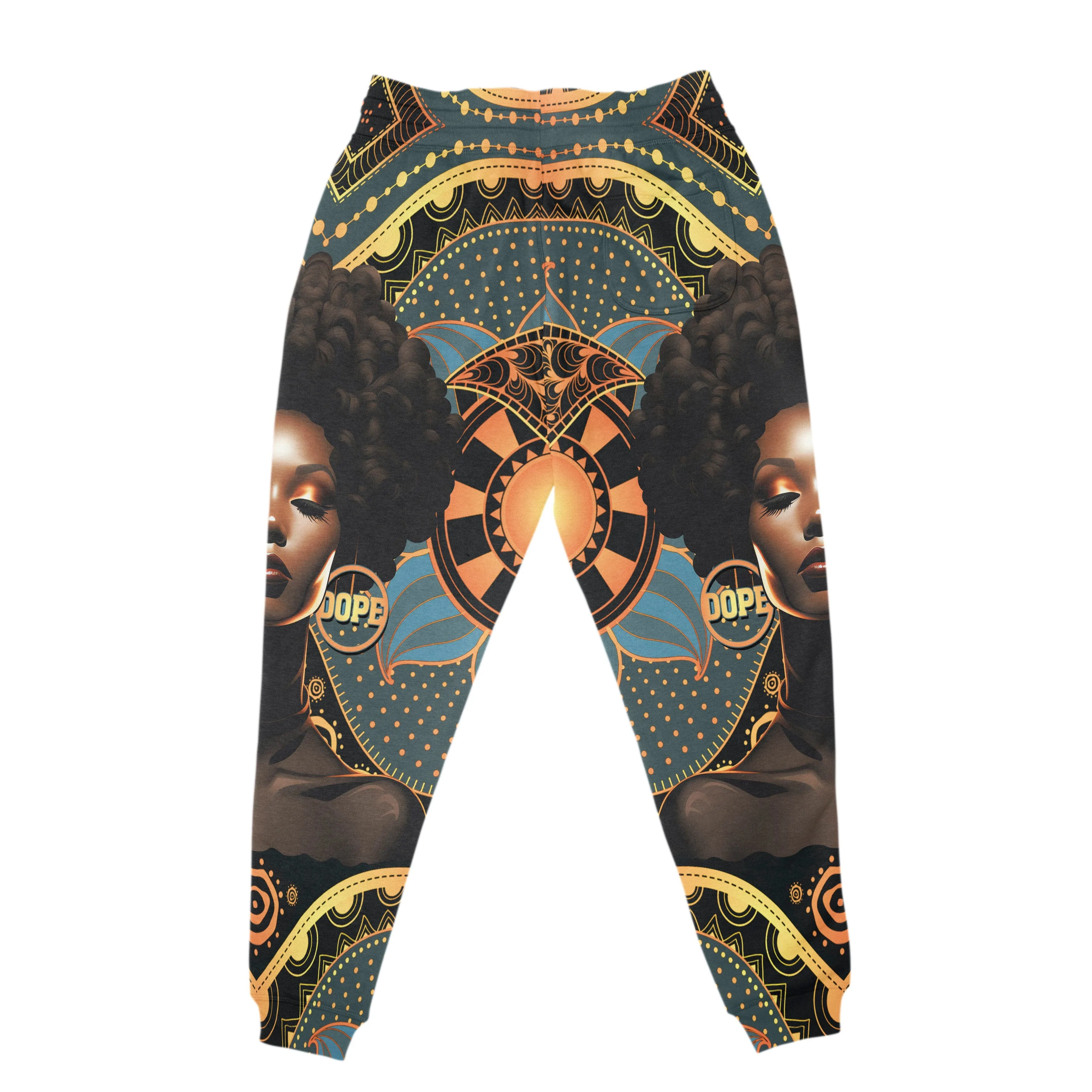 Powerful Woman in Patterns All-over Hoodie And Joggers Set