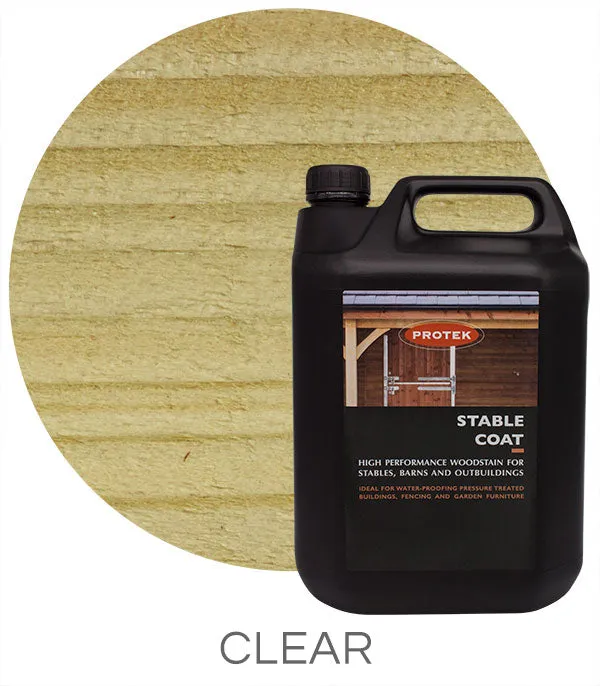 Protek 5ltr Stable Coat Clear