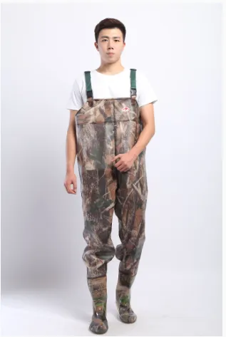 PVC Fishing & Hunting Lightweight Chest Waders-Size:44