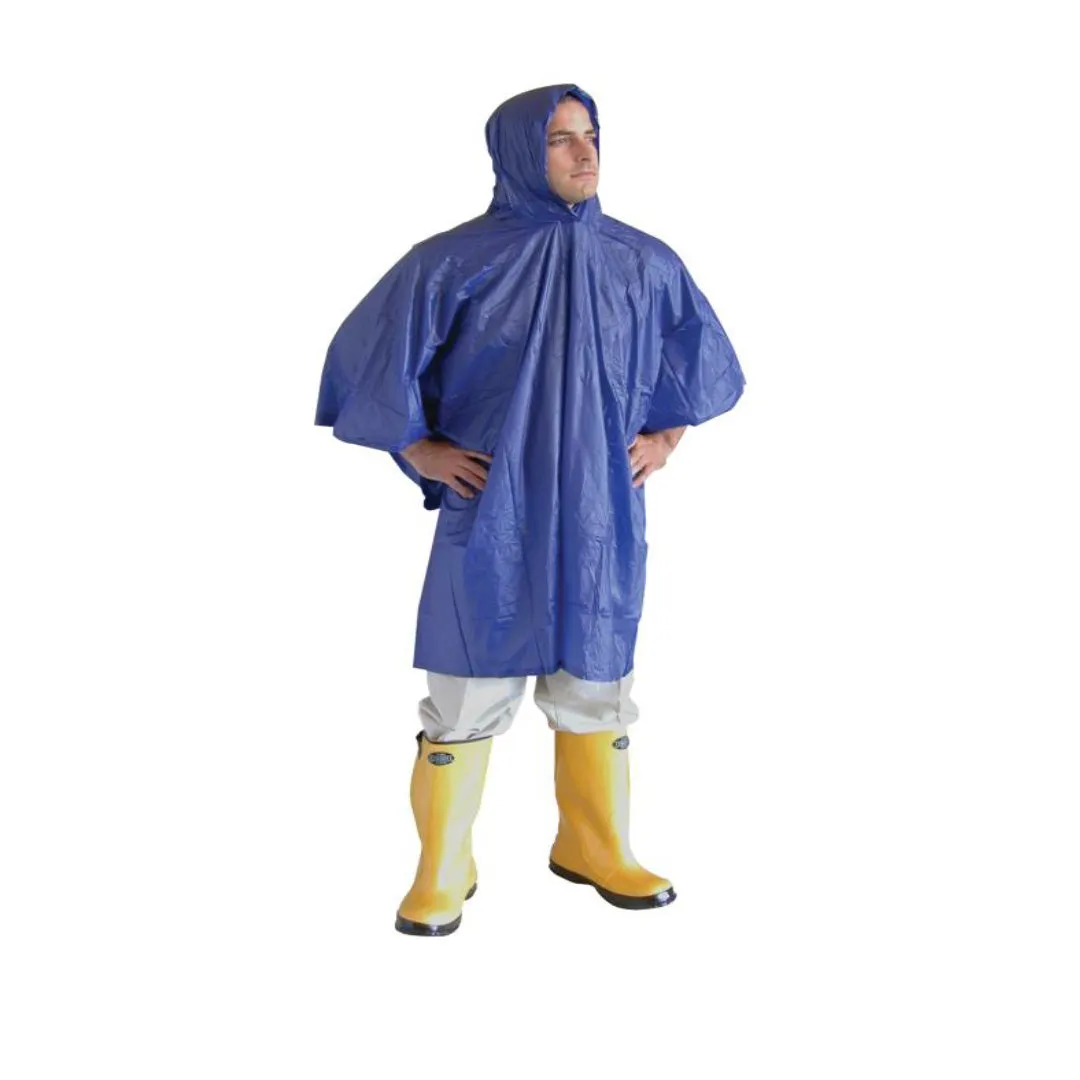 PVC Poncho (Blue)