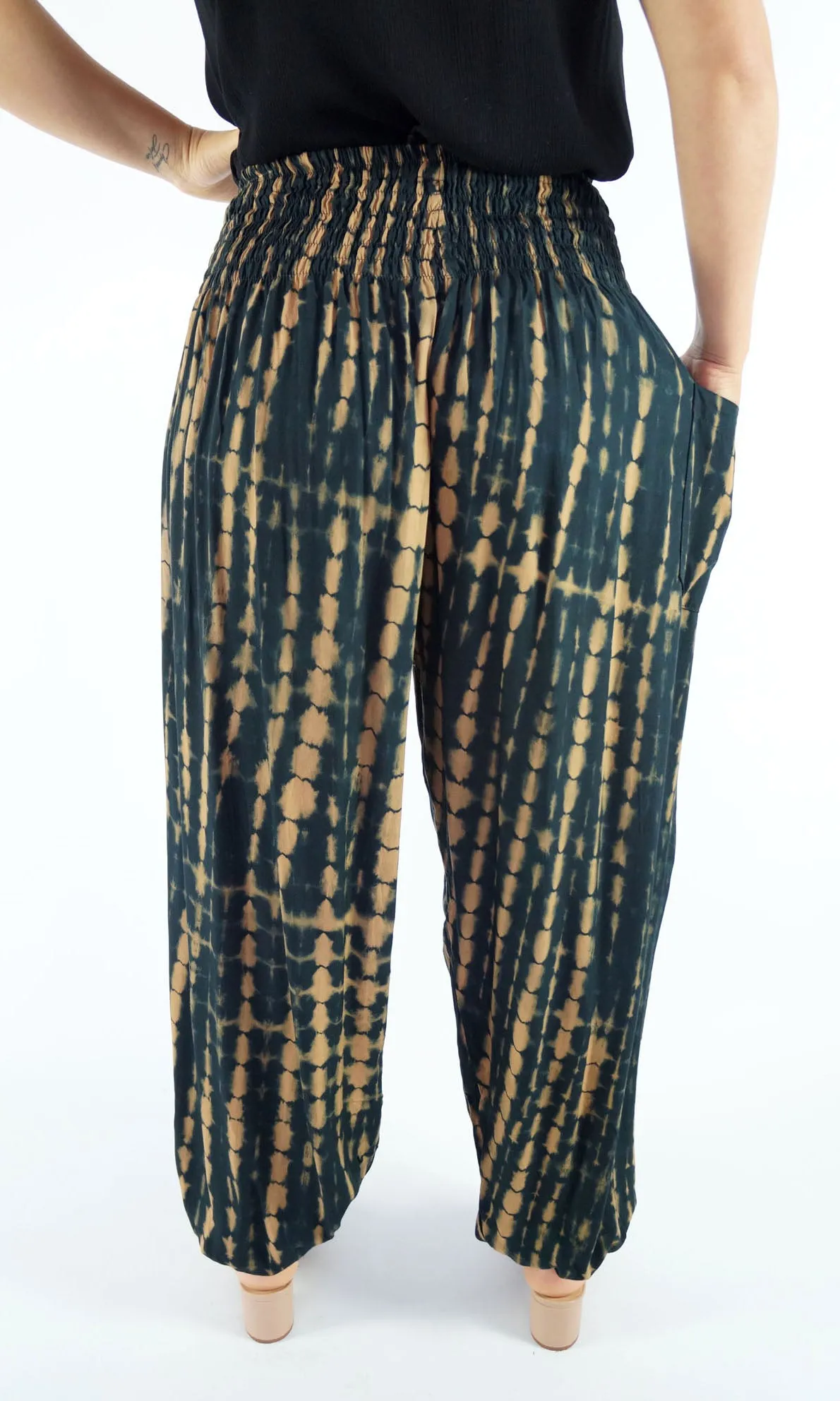 Rayon Harem Pant Soba, More Colours