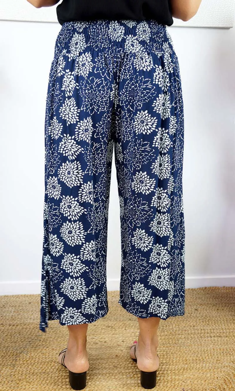 Rayon Pant Bazaar 3/4 Sunflower, More Colours