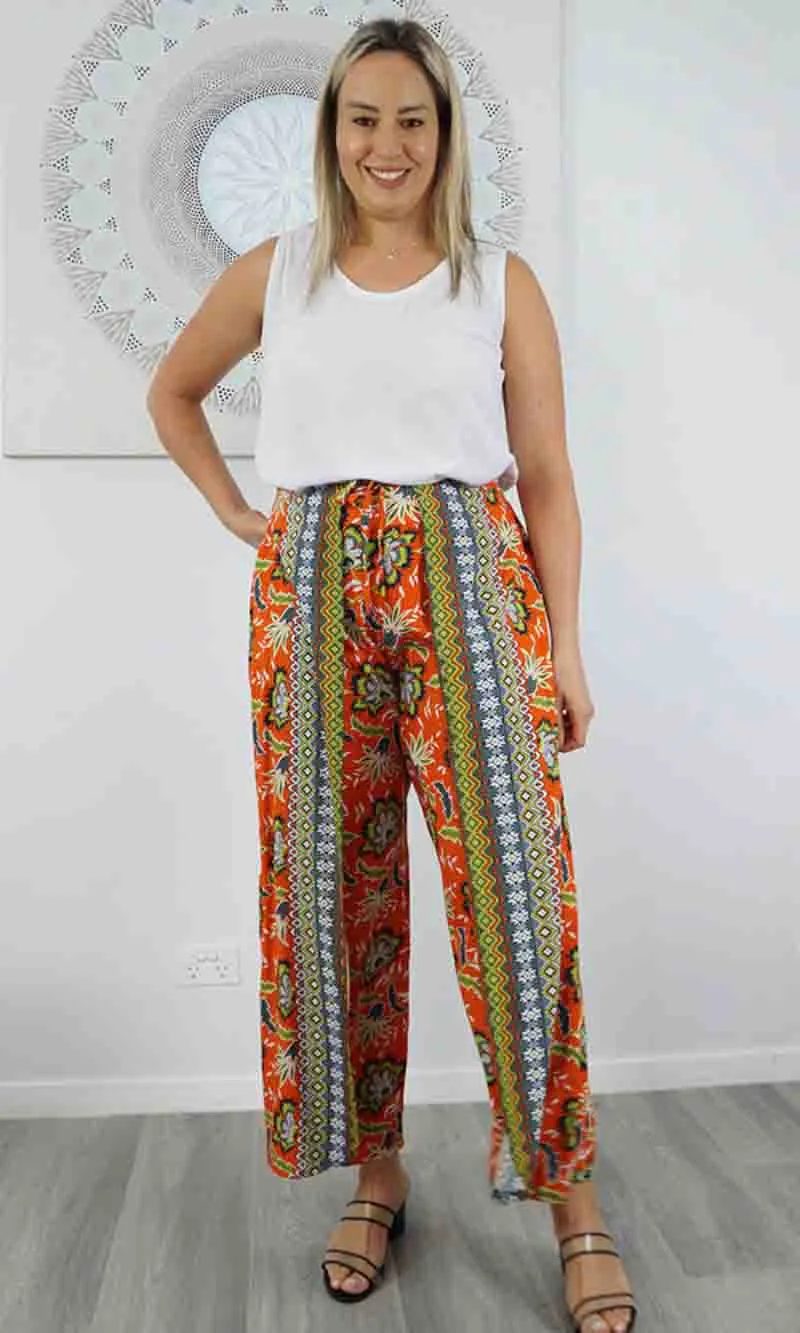 Rayon Wrap Pant Barbados, More Colours