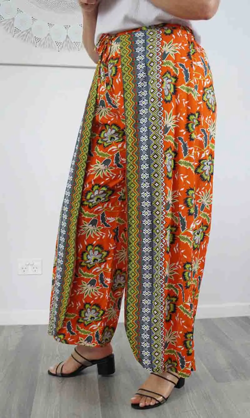 Rayon Wrap Pant Barbados, More Colours