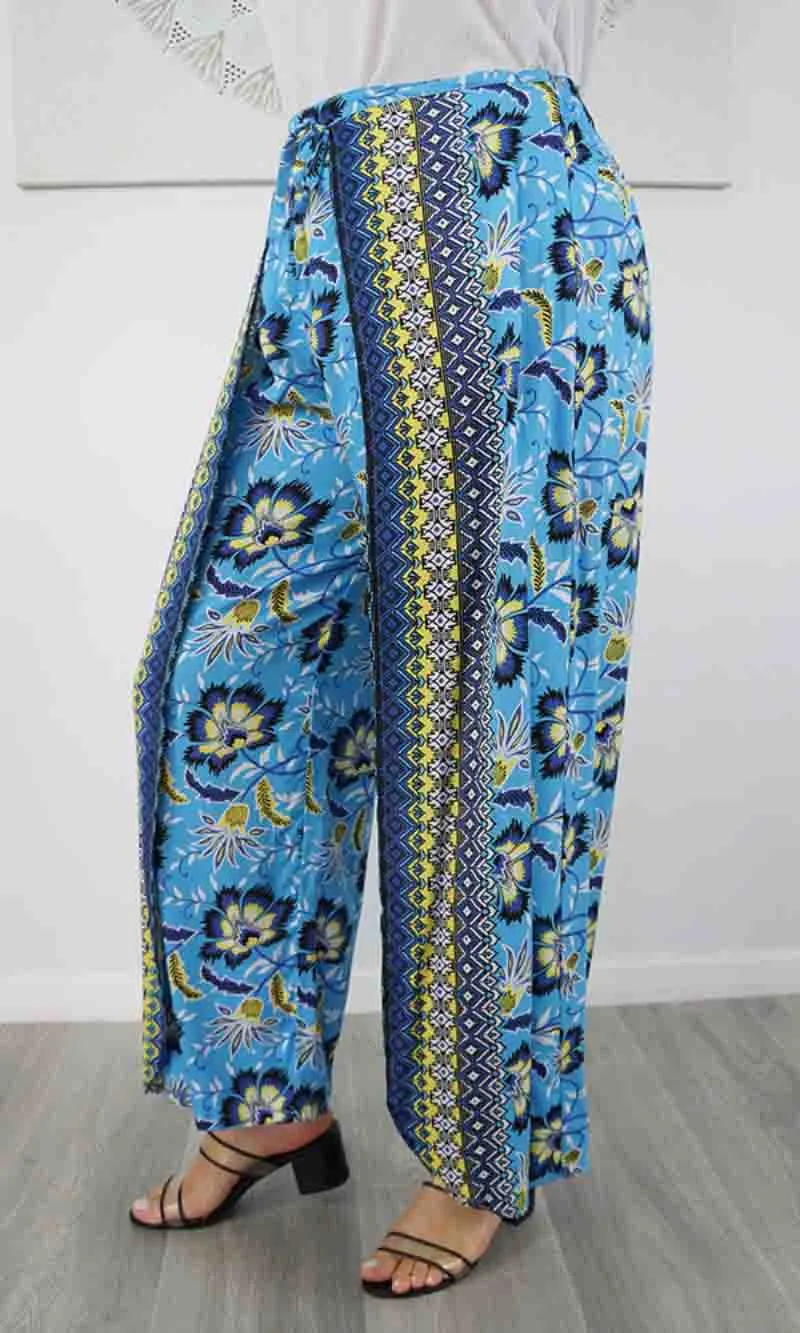 Rayon Wrap Pant Barbados, More Colours