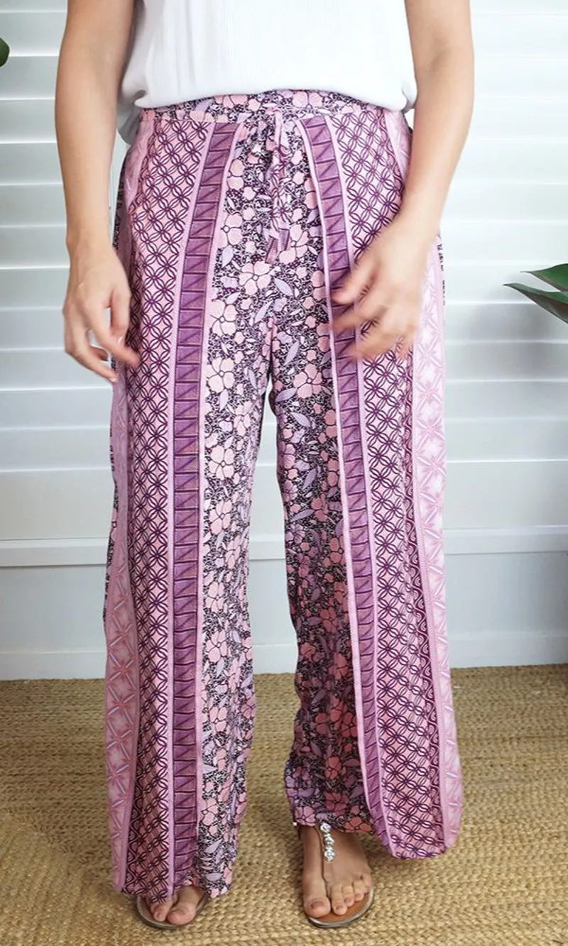 Rayon Wrap Pant Polly, More Colours