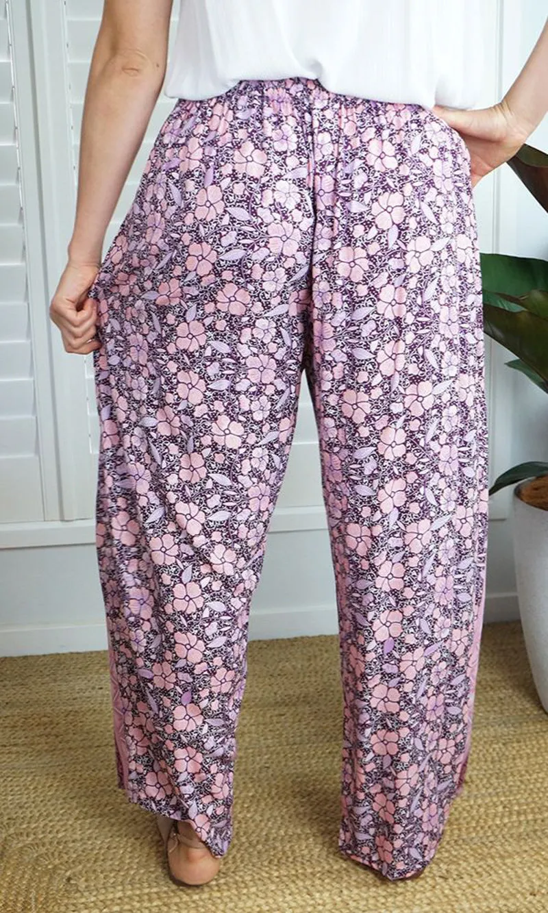 Rayon Wrap Pant Polly, More Colours