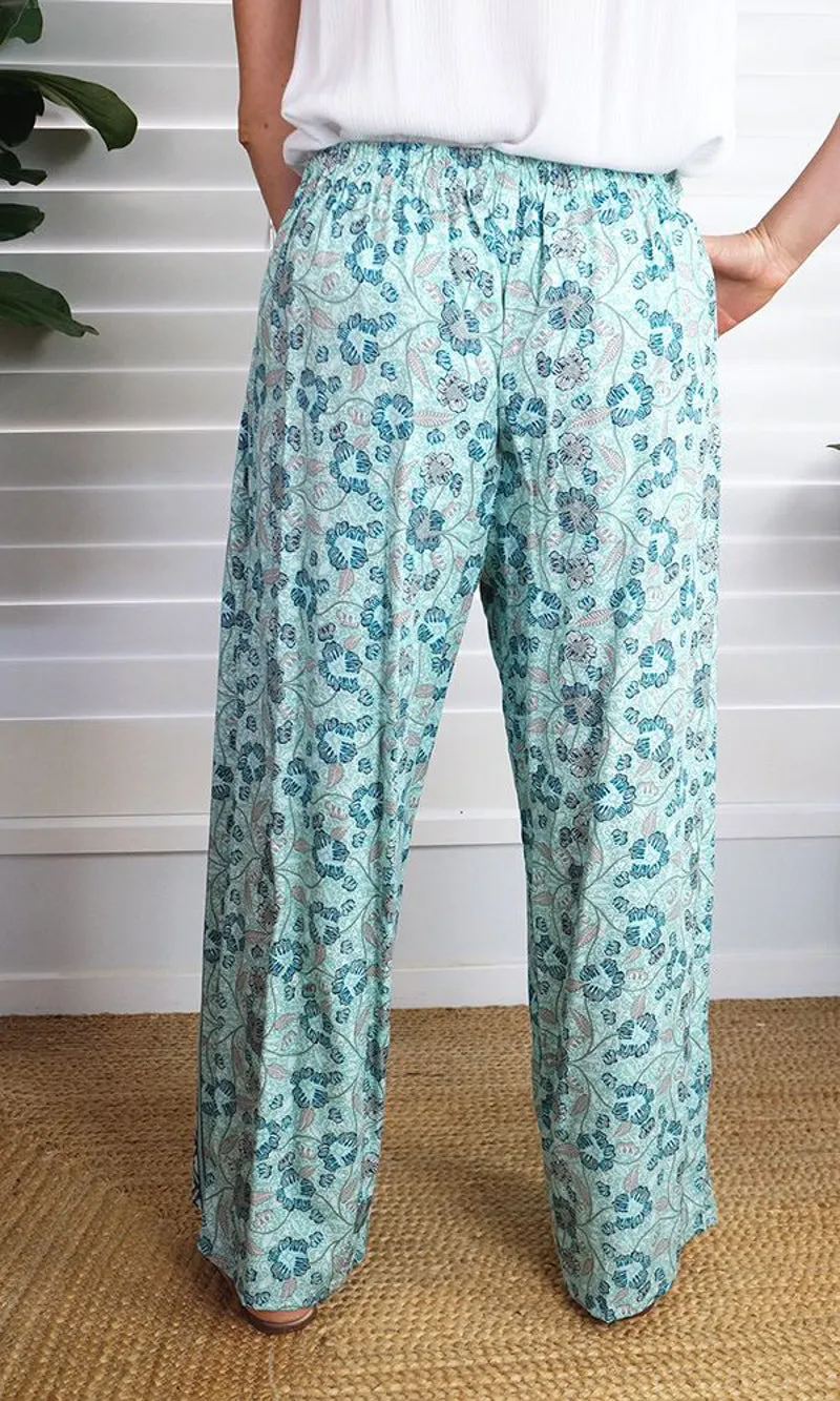 Rayon Wrap Pant Polly, More Colours