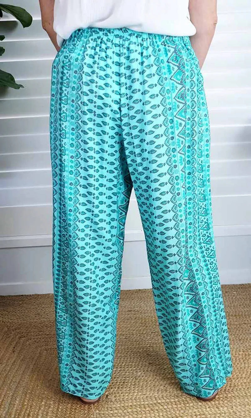 Rayon Wrap Pant Tuscany, More Colours