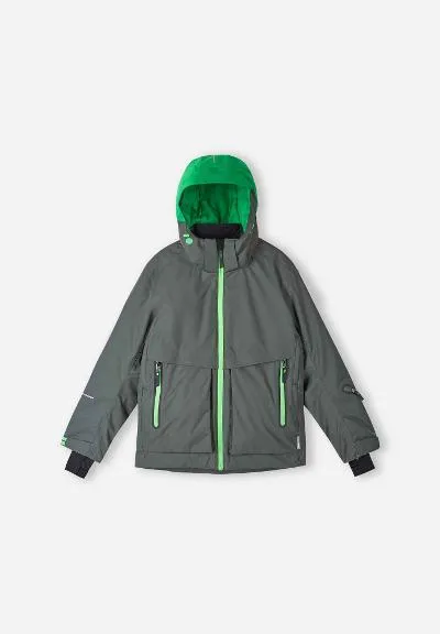 Reimatec Winter Jacket, Tirro in Thyme Green