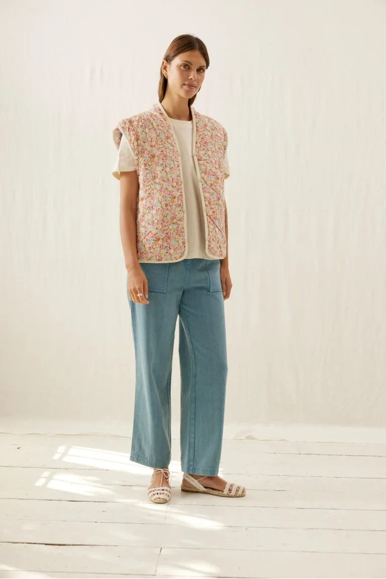 Reversible Jacket Neliana Patch-Sweet-Pastel