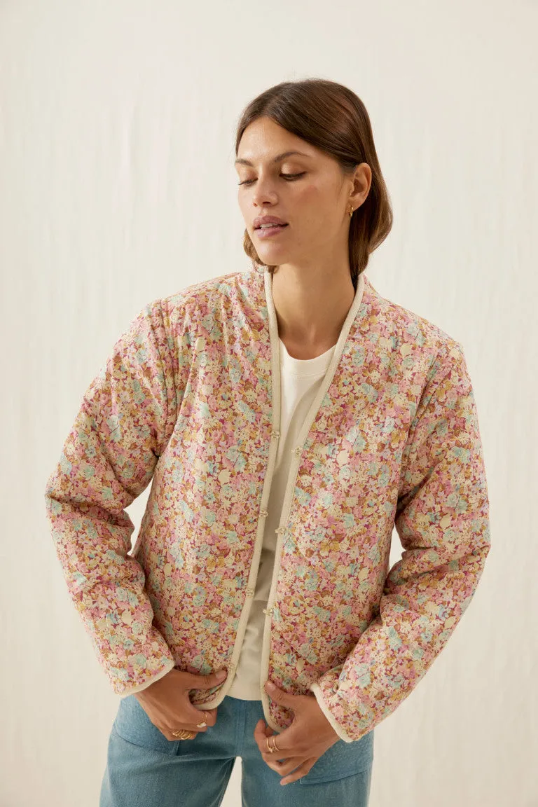 Reversible Jacket Neliana Patch-Sweet-Pastel