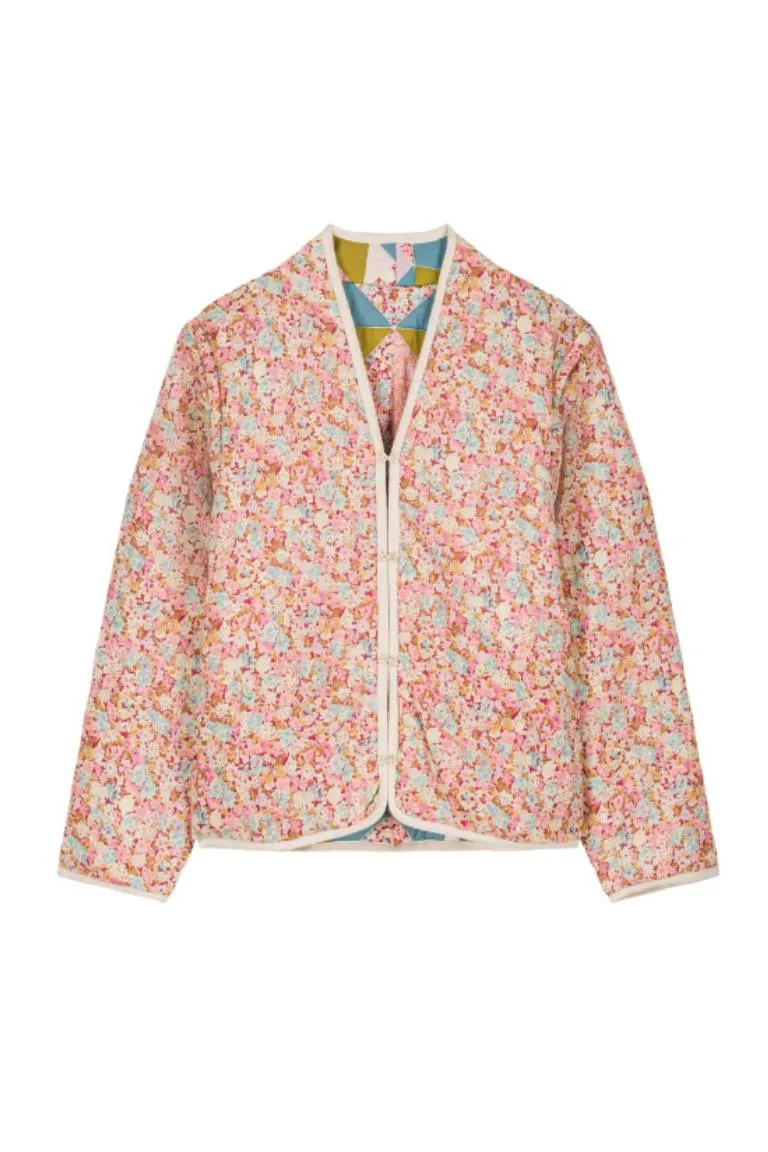 Reversible Jacket Neliana Patch-Sweet-Pastel