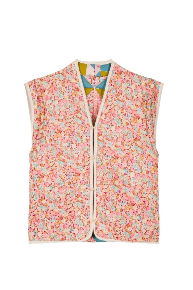 Reversible Jacket Neliana Patch-Sweet-Pastel