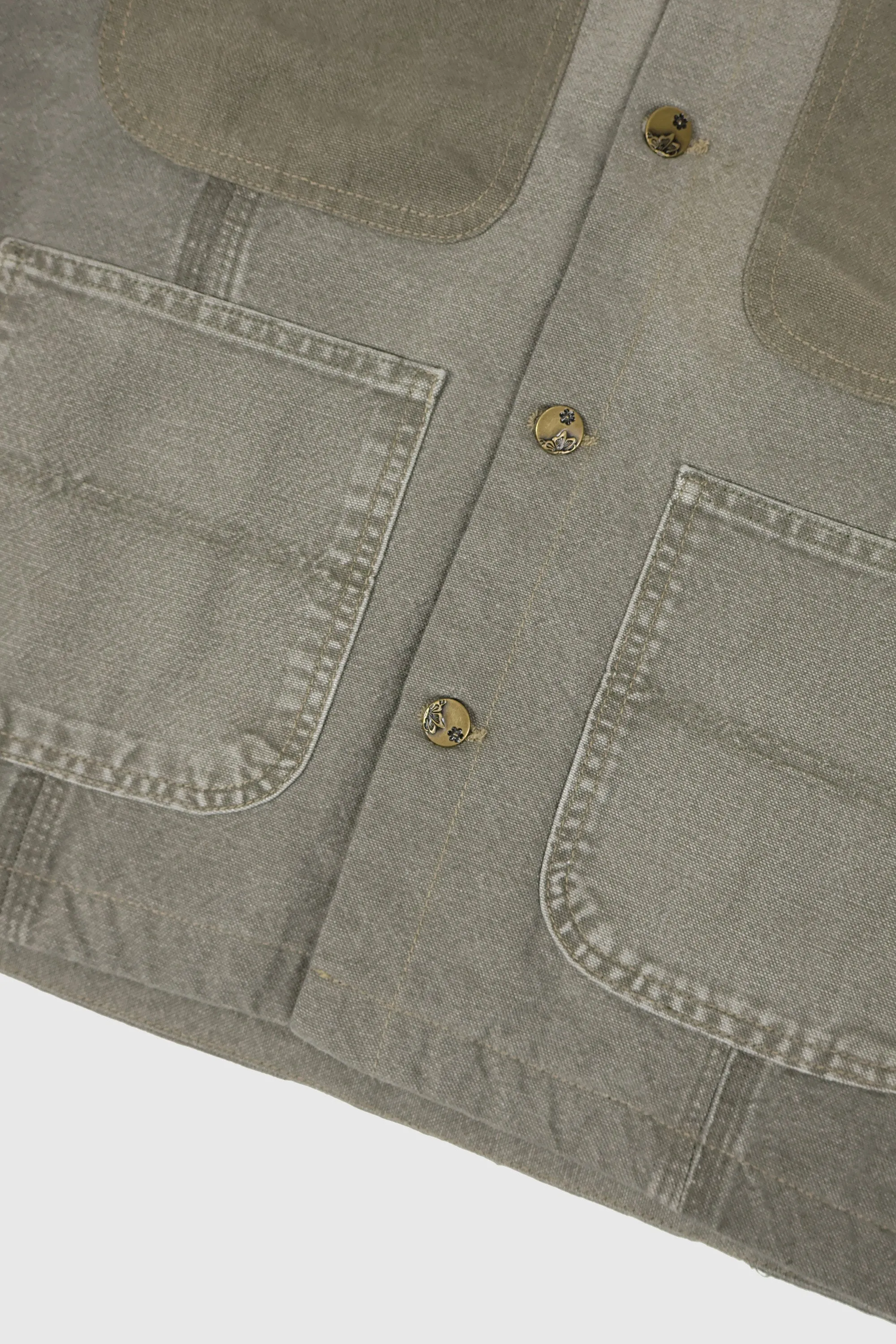 Reworked Workwear Button-Down Jacket 02