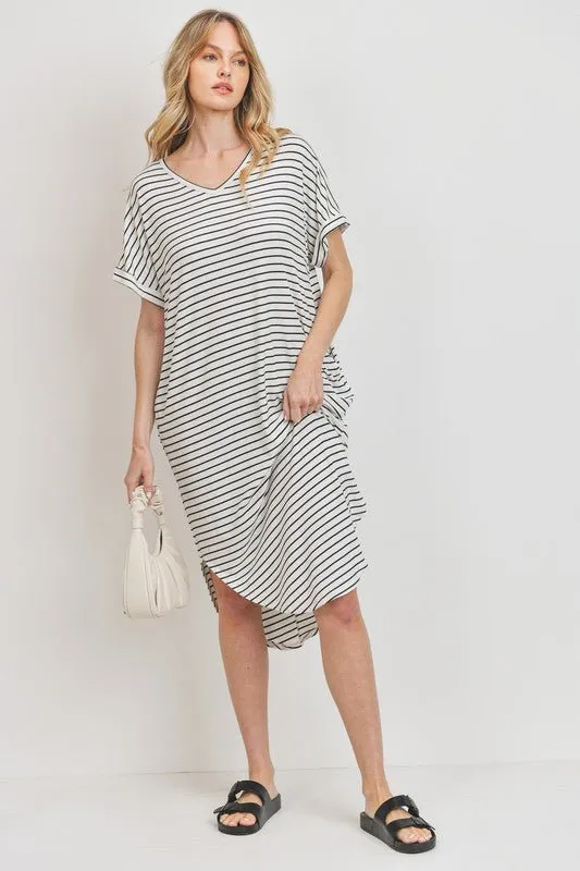 Rina Stripe Dress