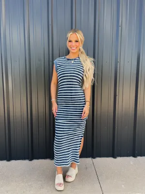 Rosie Stripped Maxi Dress