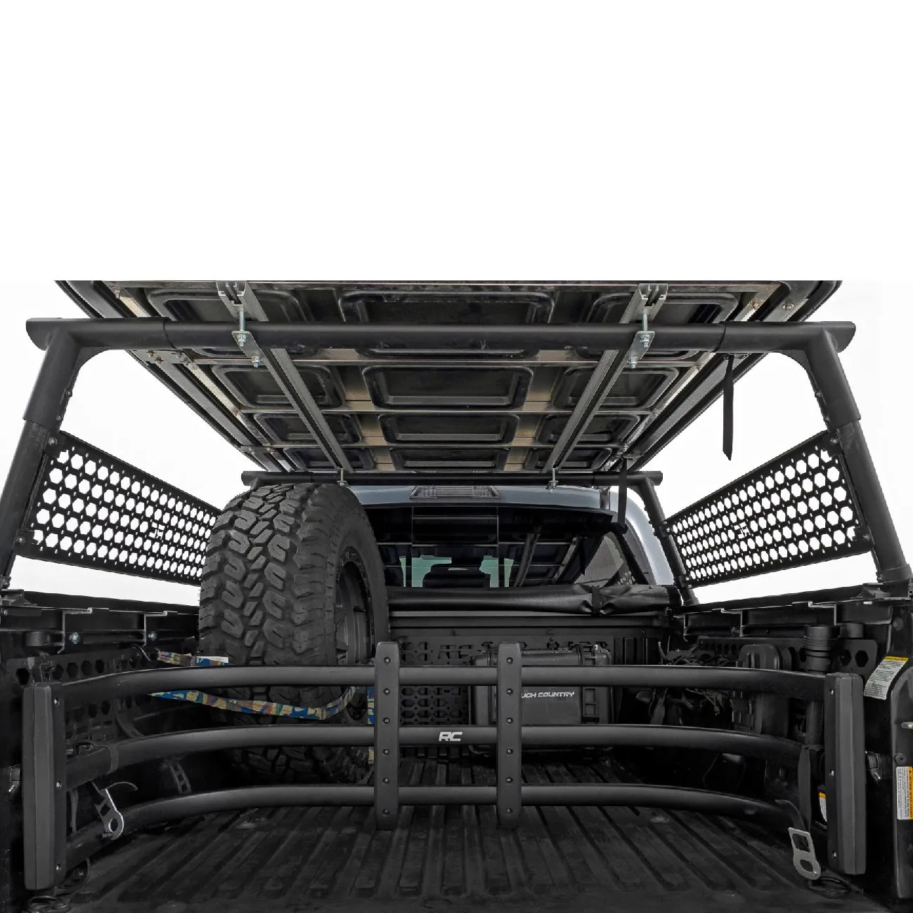 Rough Country Bed Rack Molle Panel | 2005-2015 Toyota Tacoma