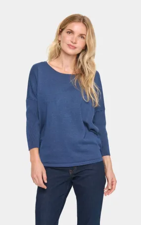 Saint Tropez- Mila Round Neck Pullover