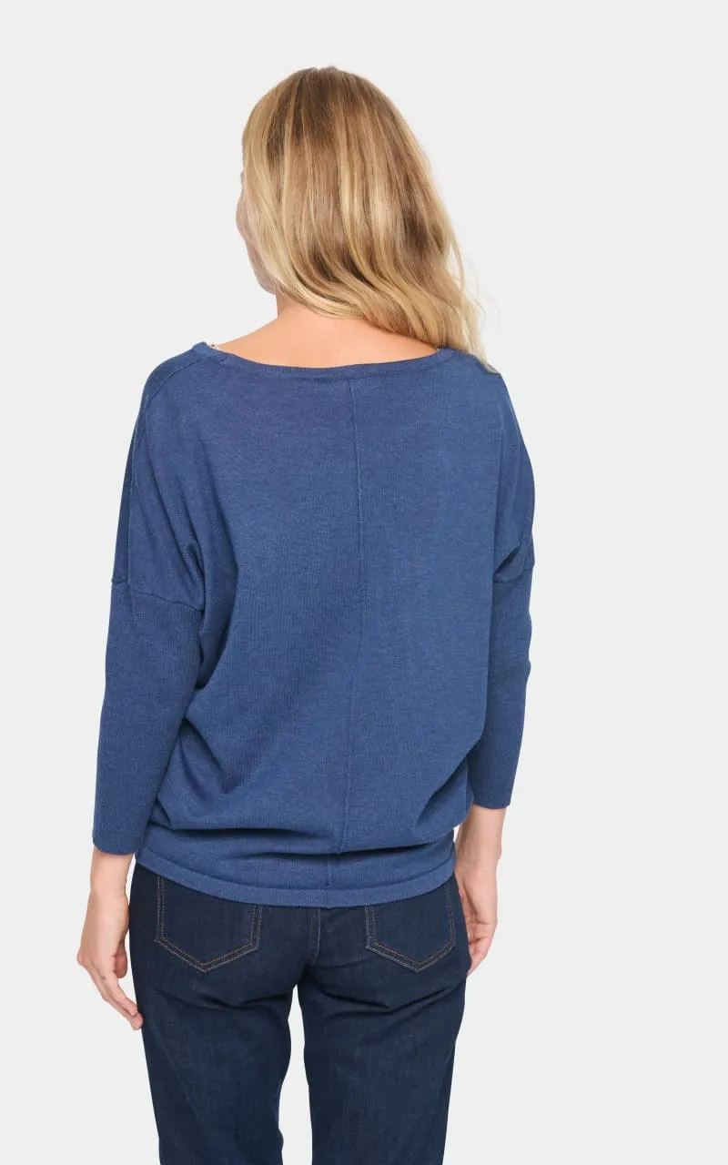 Saint Tropez- Mila Round Neck Pullover