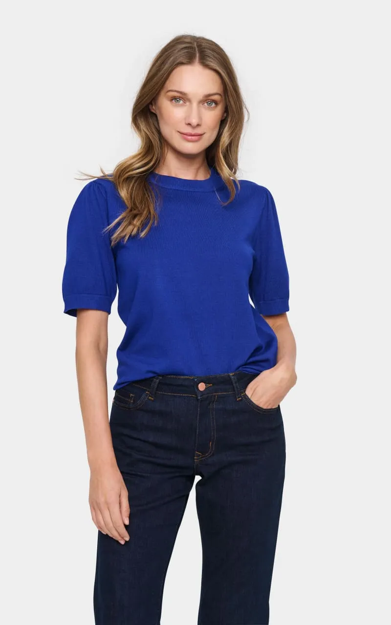 Saint Tropez- Mila Short Sleeve Pullover